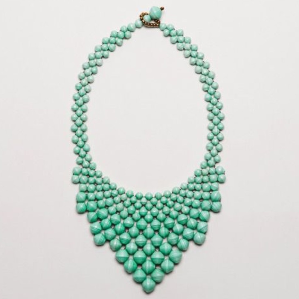 Recycled Paper Statement Necklace